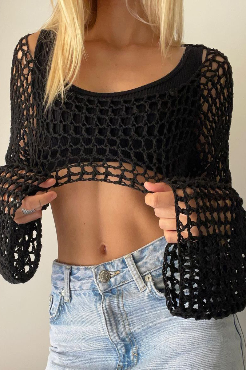 A Vintage Style Sweater with Delicate Timeless Details