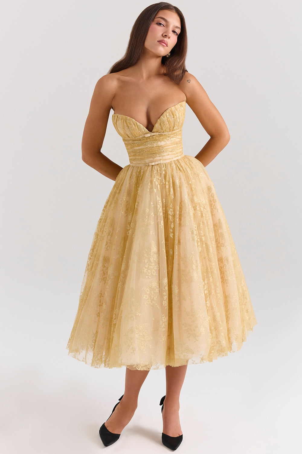 A Vintage Style Dress with Delicate Timeless Details