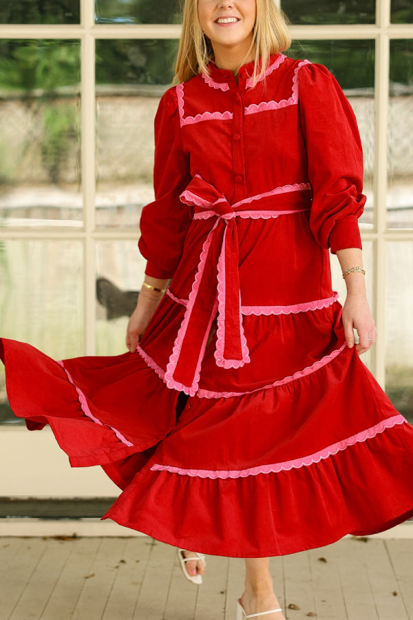 A Vintage Style Dress with Delicate Timeless Details