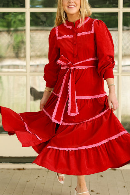 A Vintage Style Dress with Delicate Timeless Details
