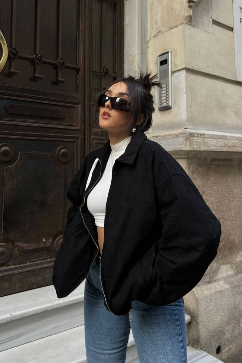 Classic Vintage Jacket with a Flattering Fit