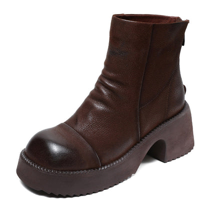 A Vintage Style Boots with Delicate Timeless Details