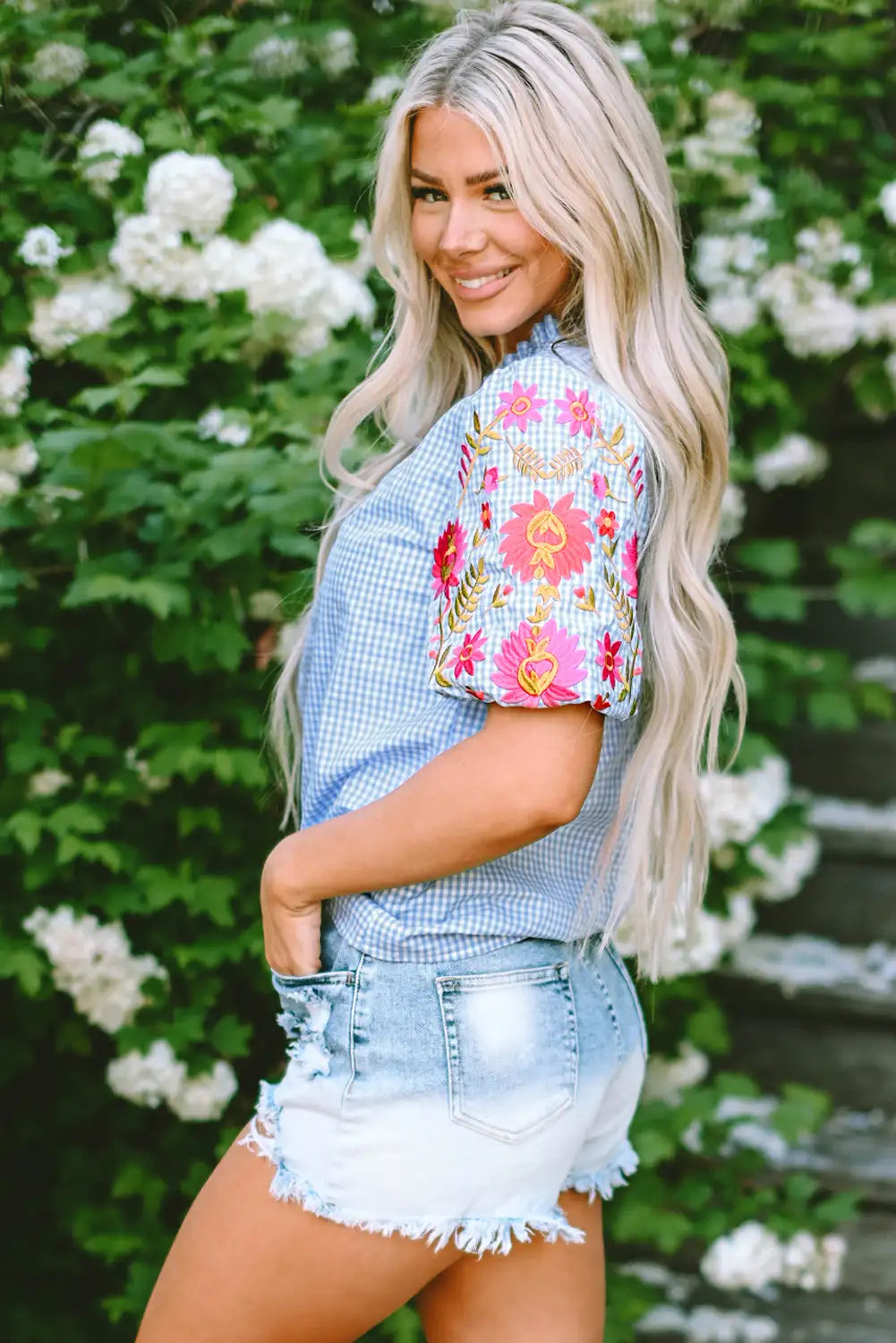 Vintage Inspired Blouse with a Contemporary Edge