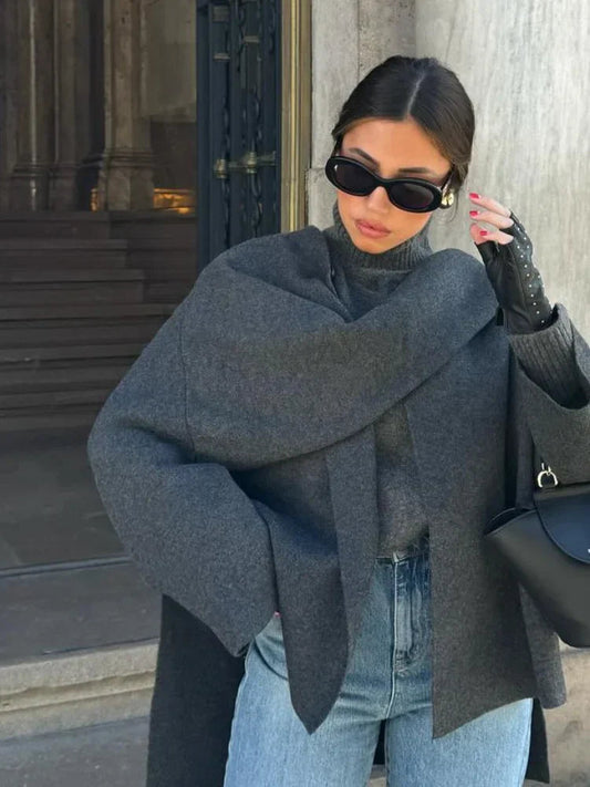 Gracefully Styled Coat for Any Occasion