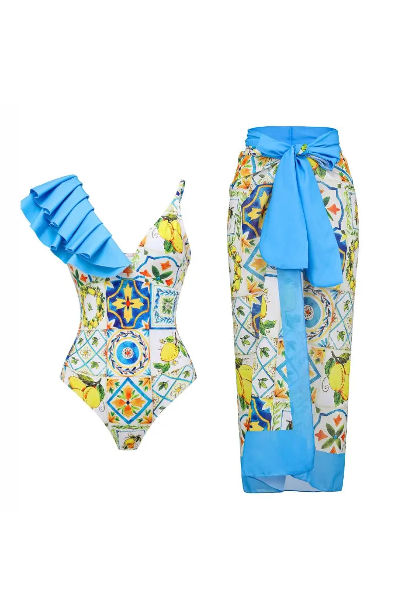 Beautifully Finished Swimsuit in a Timeless Design