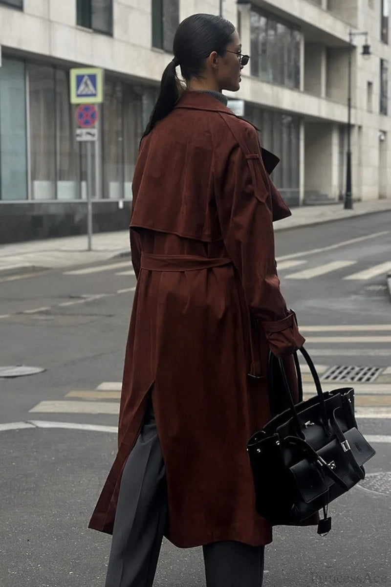 A Vintage Style Coat with Delicate Timeless Details