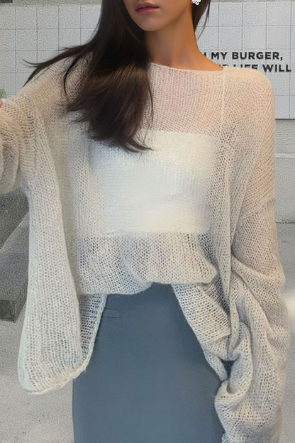 Vintage Inspired Sweater with a Contemporary Edge