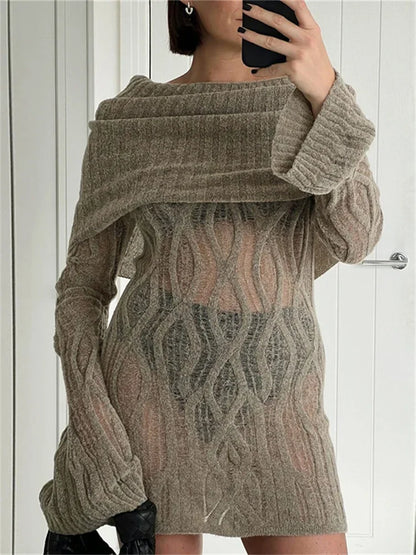 Well Tailored Sweater with a Graceful Silhouette
