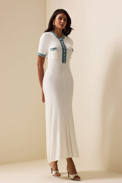 A Vintage Style Dress with Delicate Timeless Details