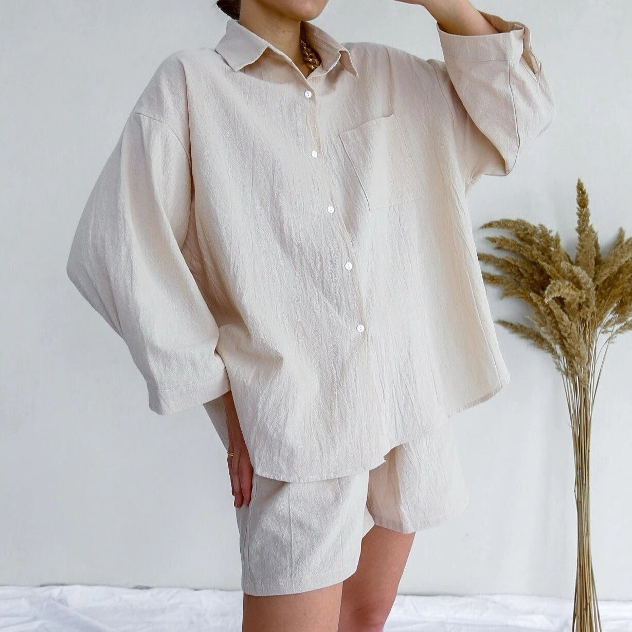 A Vintage Style Shirt with Delicate Timeless Details