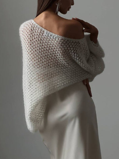 A Vintage Style Sweater with Delicate Timeless Details