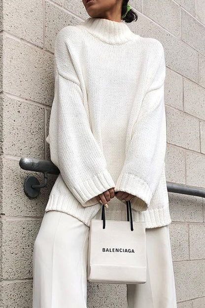 A Vintage Style Sweater with Delicate Timeless Details
