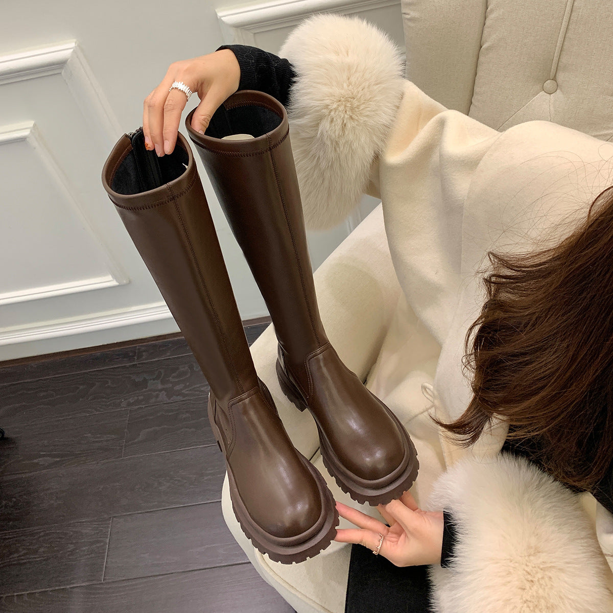 Classic Vintage Boots with a Flattering Fit