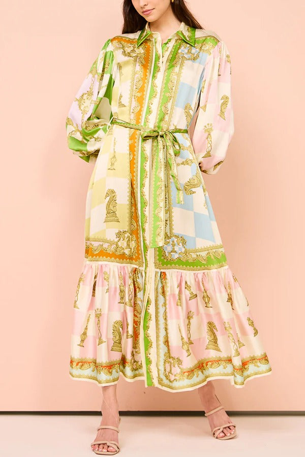 Classic Vintage Dress with a Flattering Fit