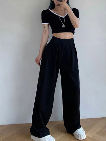A Vintage Style Pants with Delicate Timeless Details