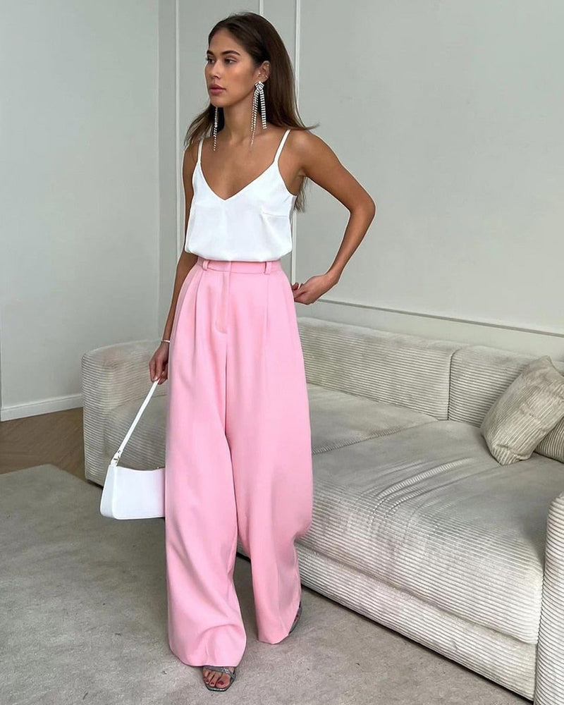 A Vintage Style Pants with Delicate Timeless Details
