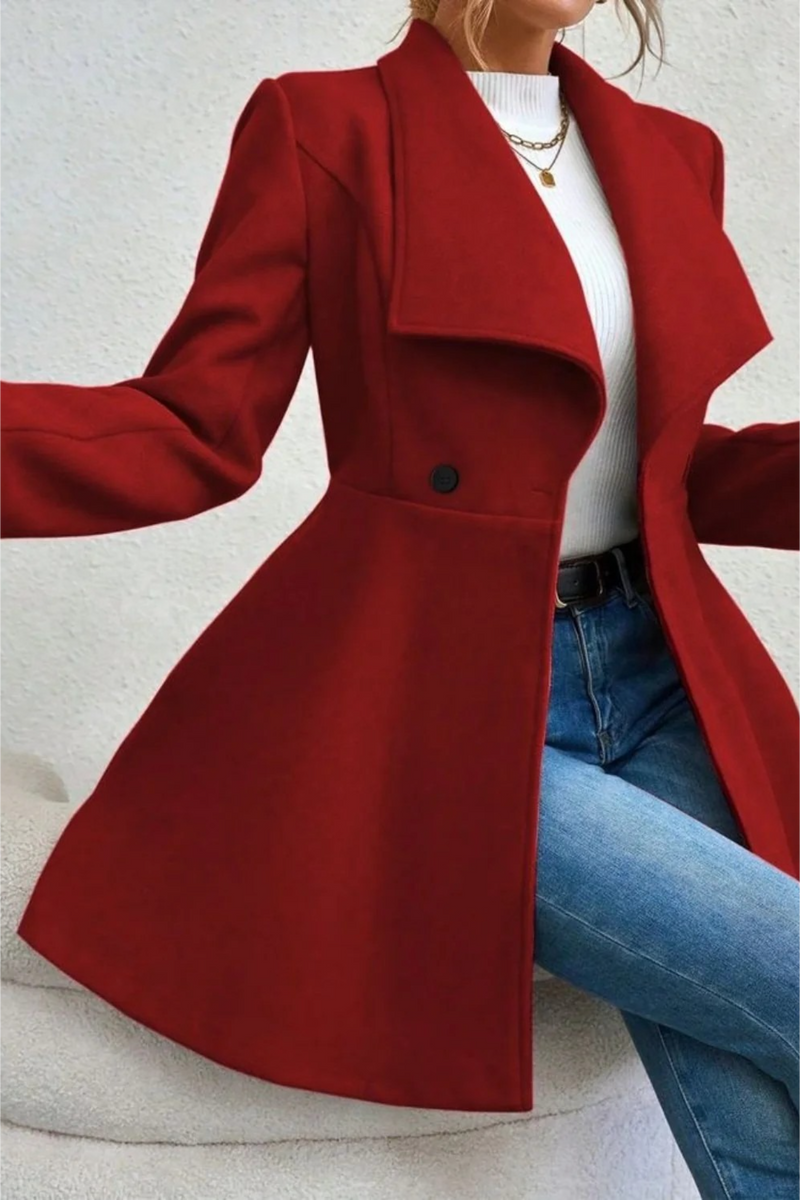 Classic Vintage Coat with a Flattering Fit