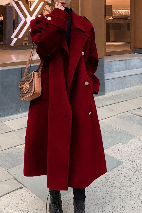 Classic Vintage Coat with a Flattering Fit