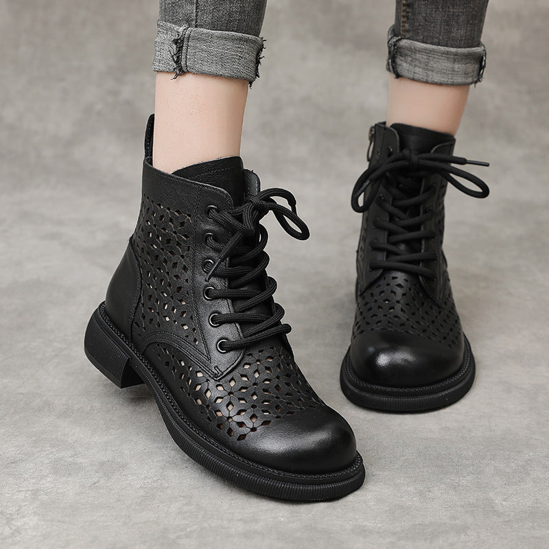 A Vintage Style Boots with Delicate Timeless Details
