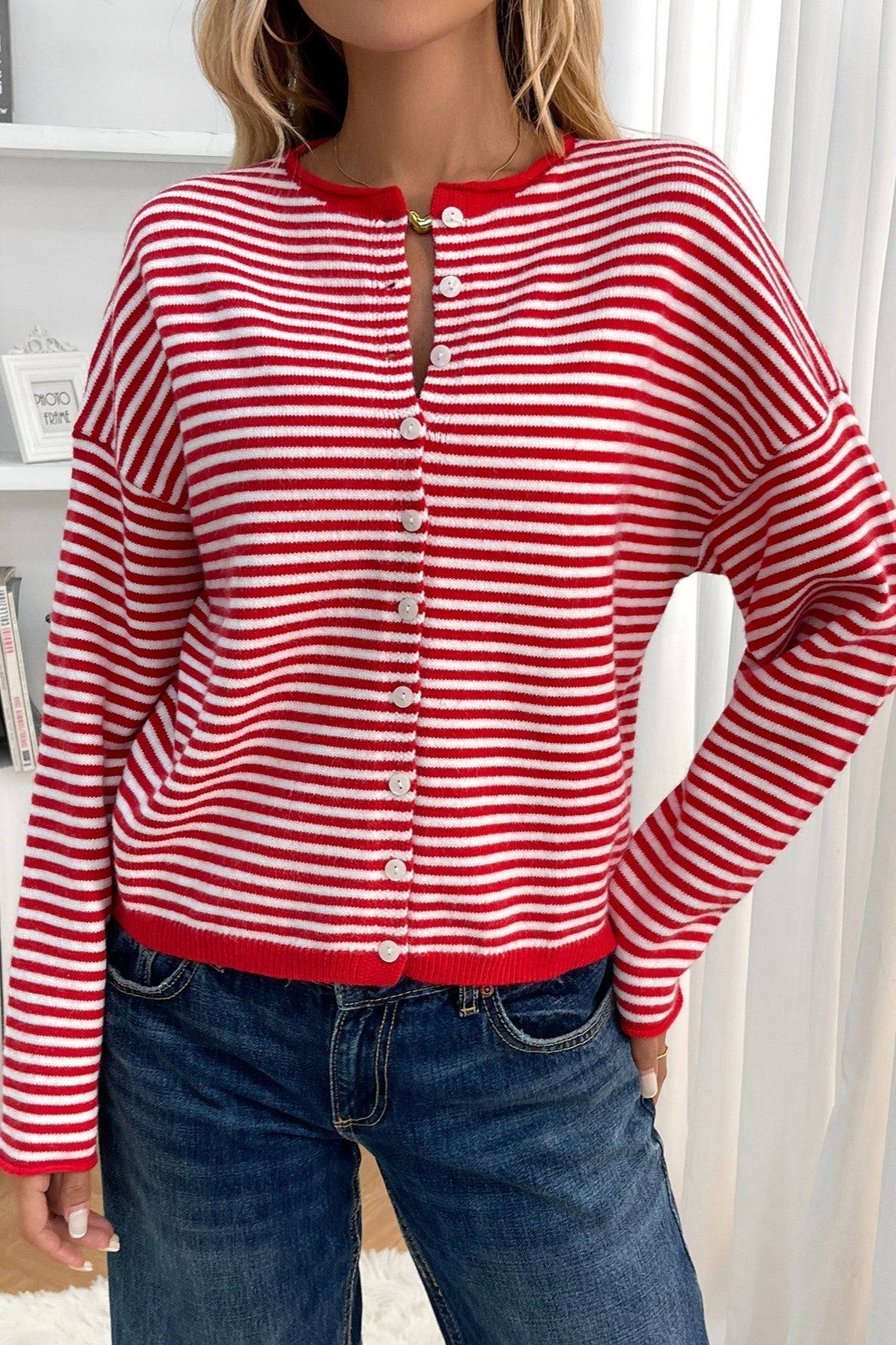 Beautifully Finished Cardigan in a Timeless Design