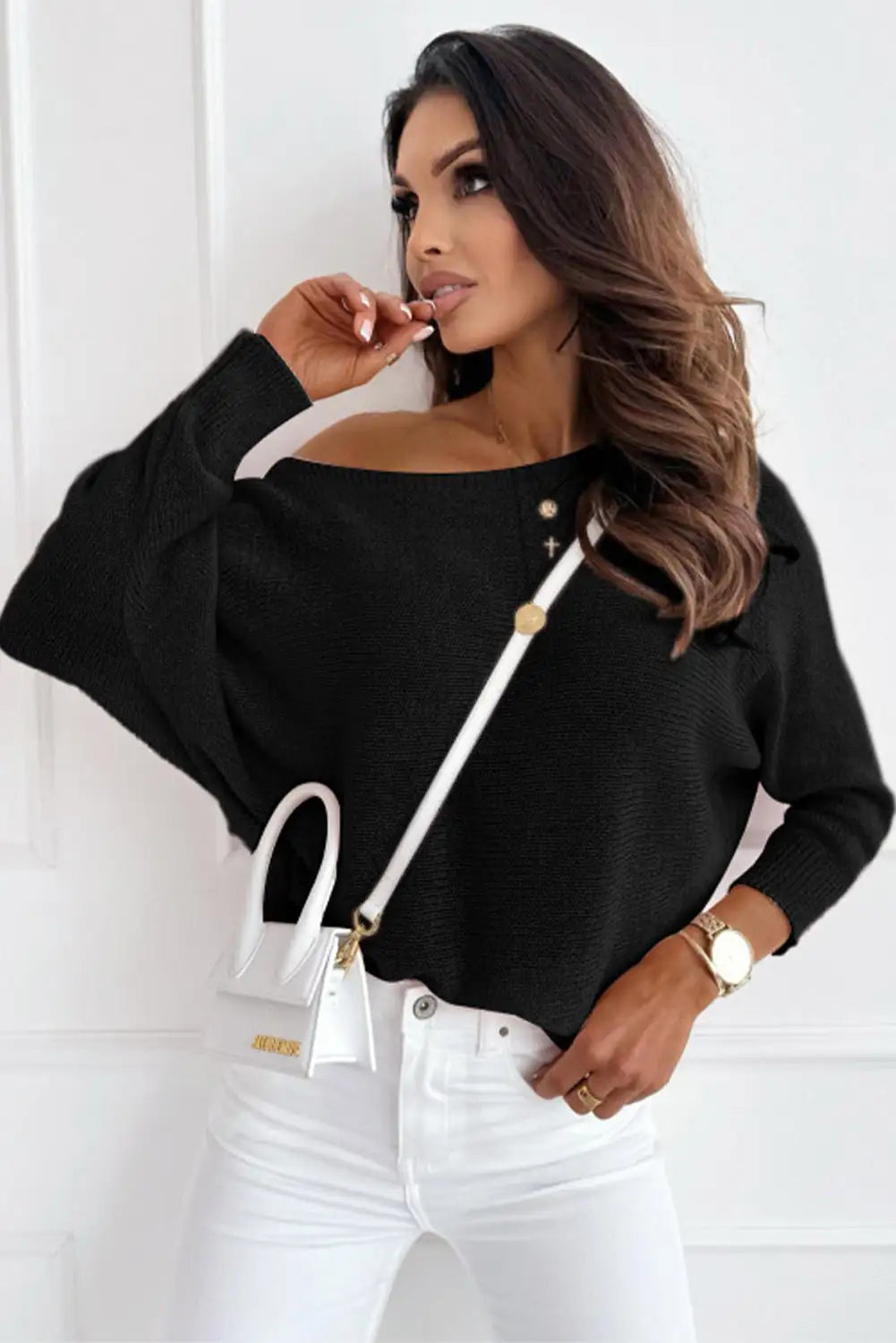 Polished Sweater with an Effortless Classic Look