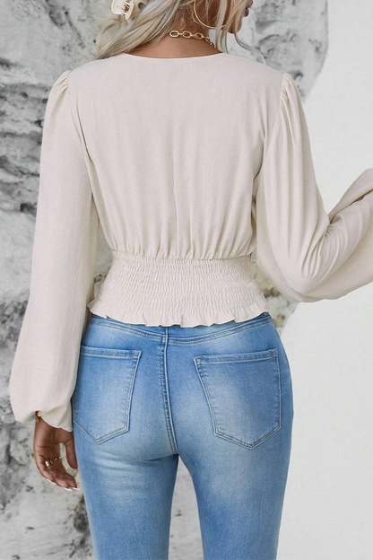 A Vintage Style Top with Delicate Timeless Details