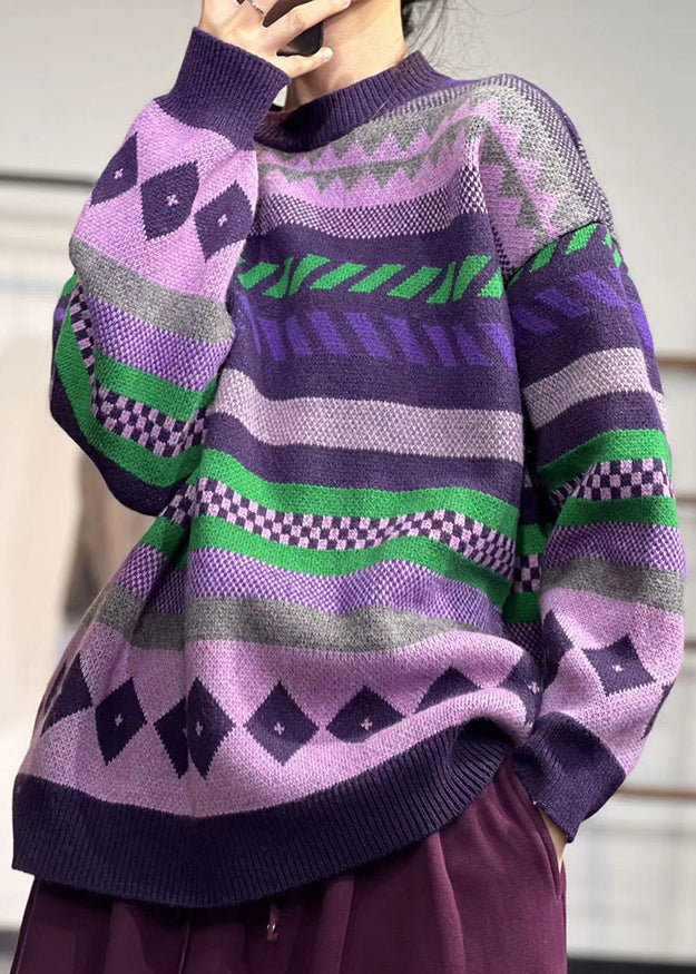 A Vintage Style Sweater with Delicate Timeless Details
