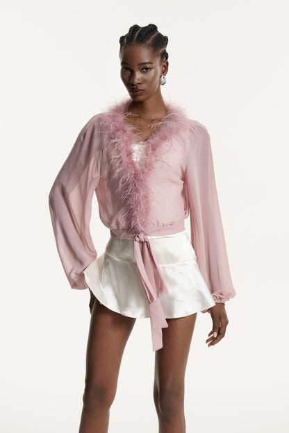 Gracefully Styled Top for Any Occasion