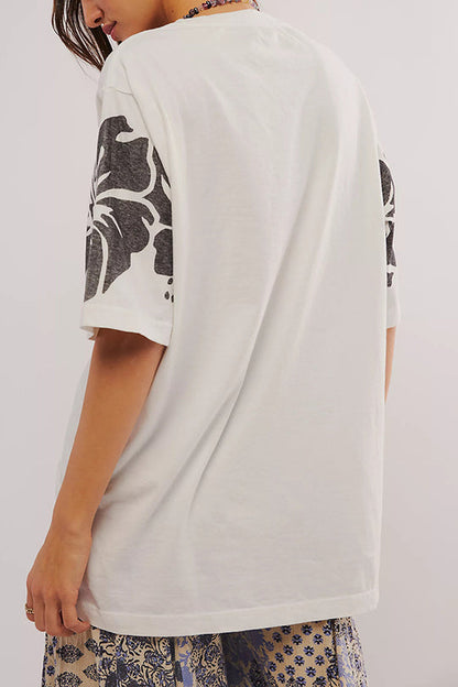 A Vintage Style T-Shirt with Delicate Timeless Details