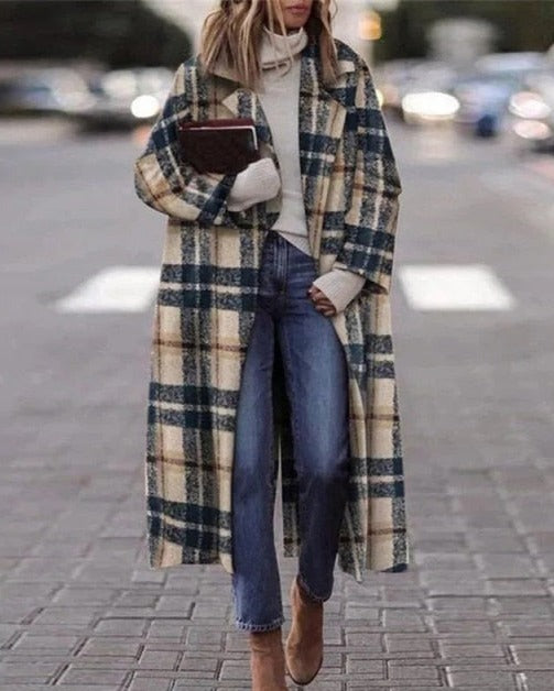 Classic Vintage Coat with a Flattering Fit