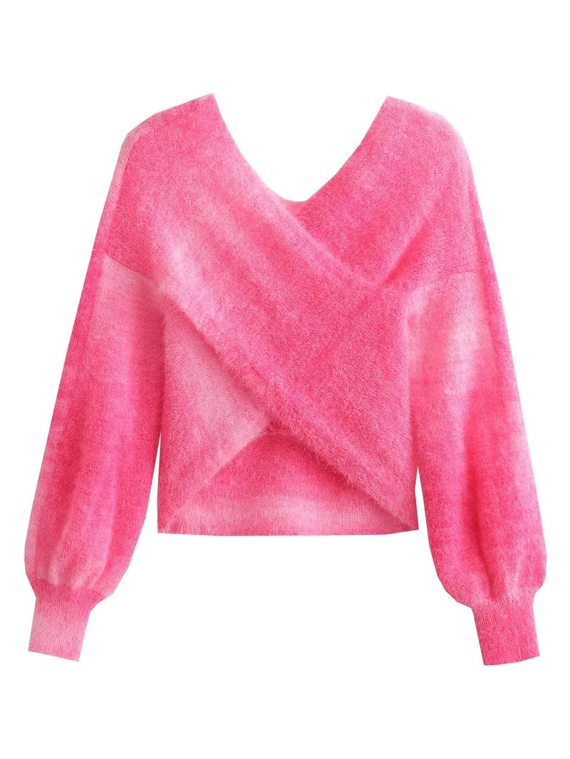 Vintage Inspired Sweater with a Contemporary Edge