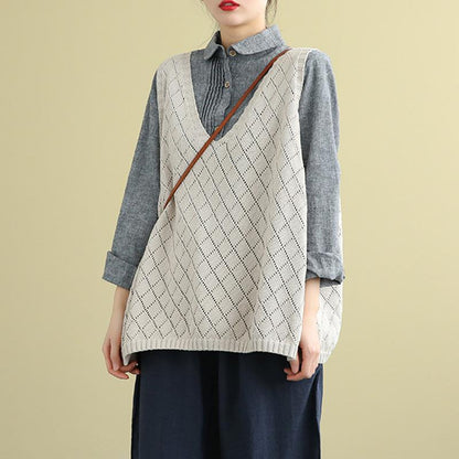A Vintage Style Sweater with Delicate Timeless Details