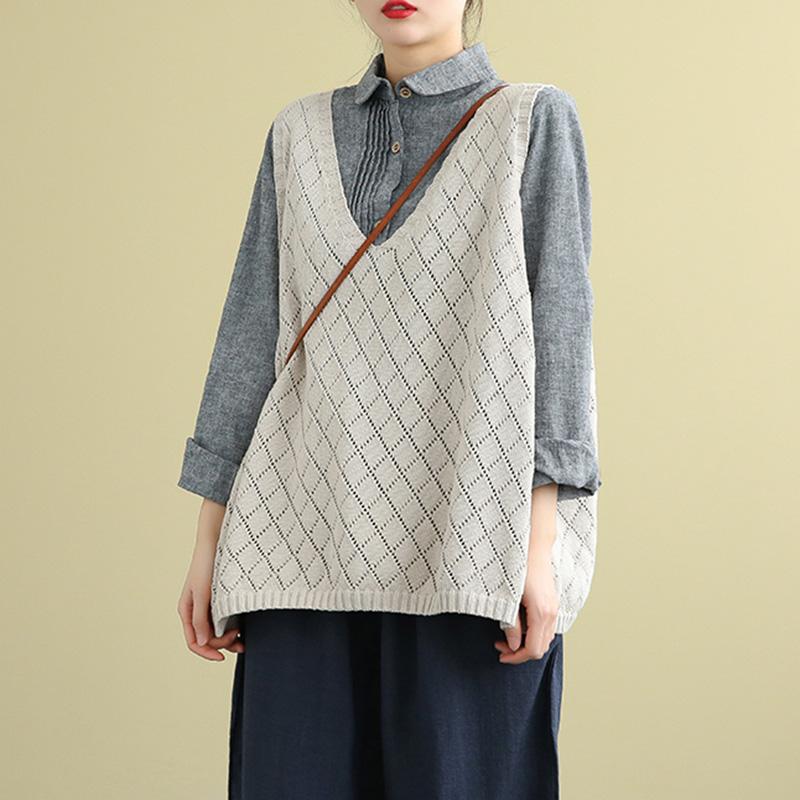 A Vintage Style Sweater with Delicate Timeless Details