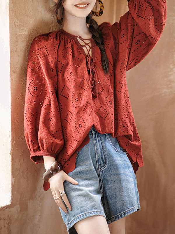 Beautifully Finished Blouse in a Timeless Design