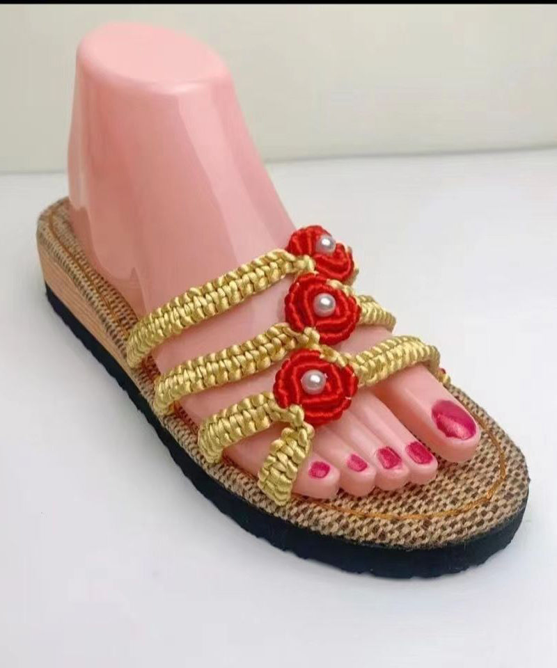 Vintage Inspired Sandals with a Contemporary Edge