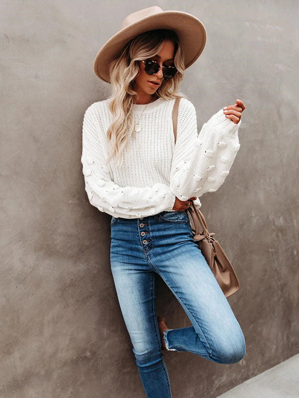 Classic Vintage Sweater with a Flattering Fit