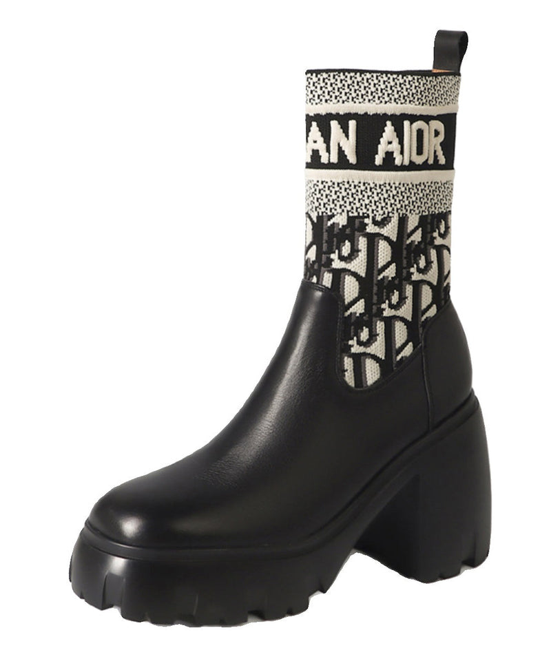 A Vintage Style Boots with Delicate Timeless Details