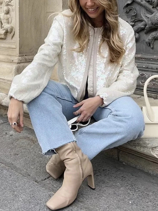 A Vintage Style Jacket with Delicate Timeless Details