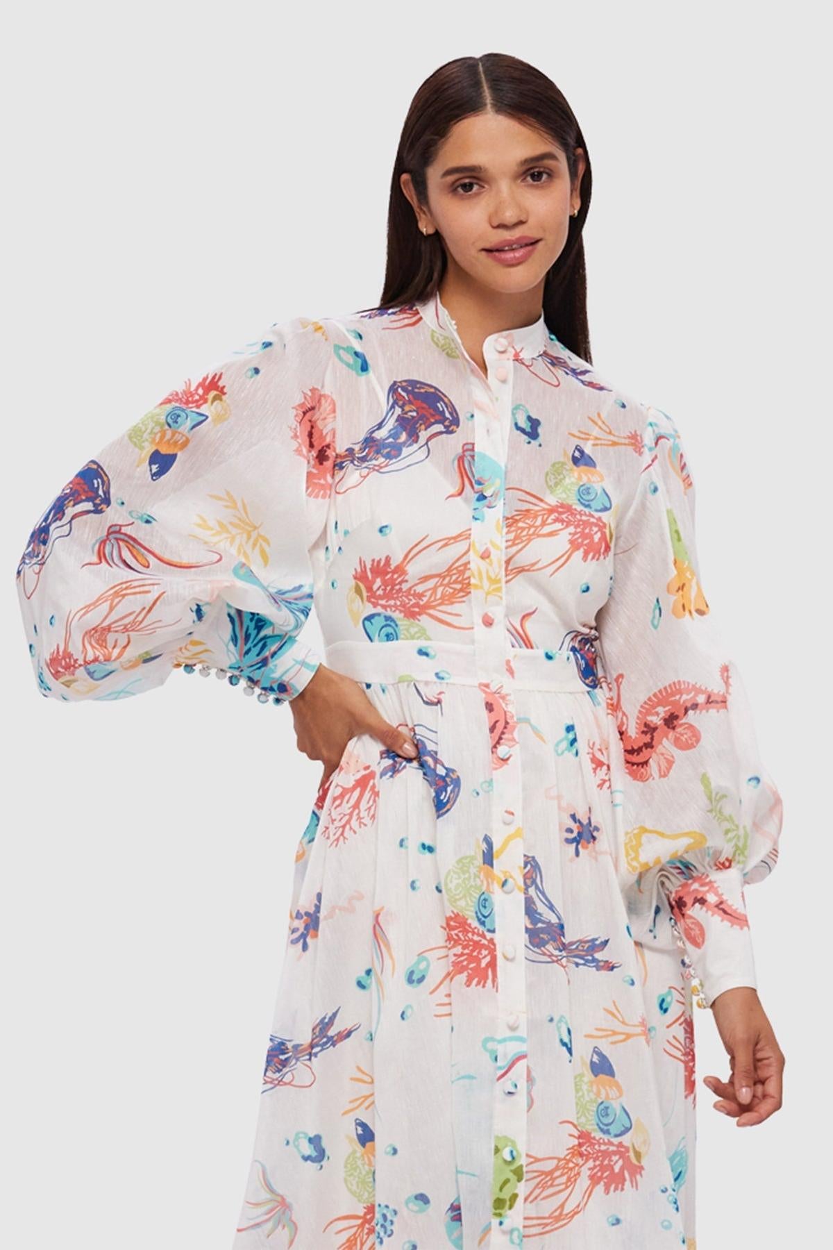 A Vintage Style Dress with Delicate Timeless Details