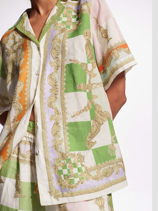 A Vintage Style Shirt with Delicate Timeless Details