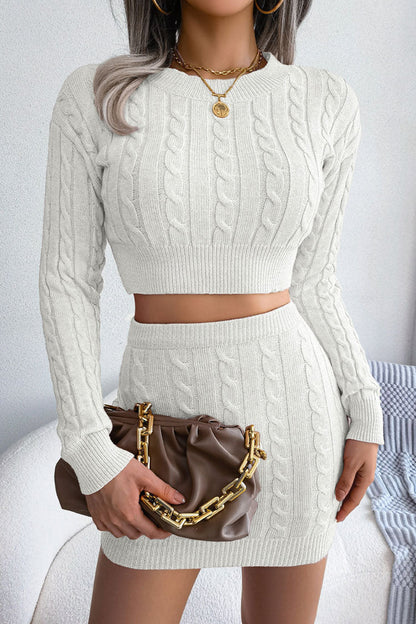 Vintage Inspired Sweater with a Contemporary Edge