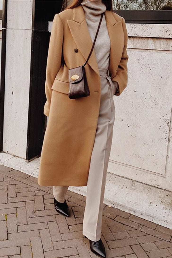 A Vintage Style Coat with Delicate Timeless Details