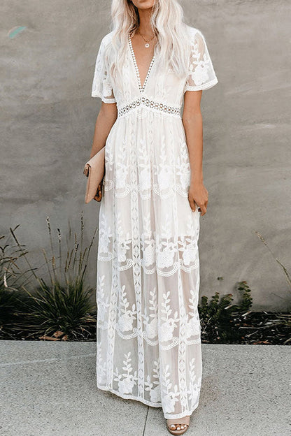 A Vintage Style Dress with Delicate Timeless Details