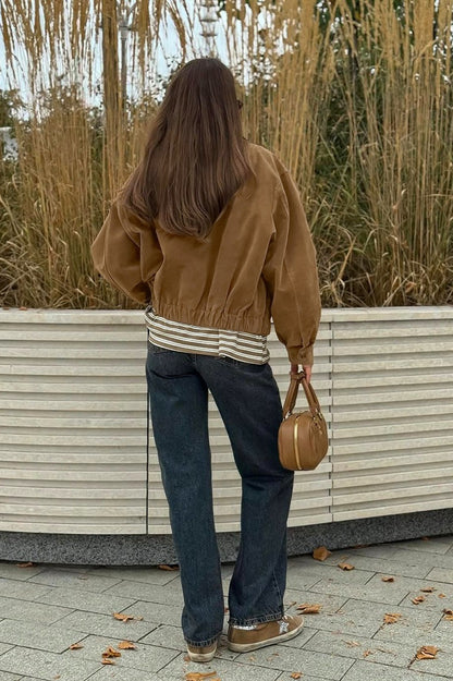A Vintage Style Jacket with Delicate Timeless Details