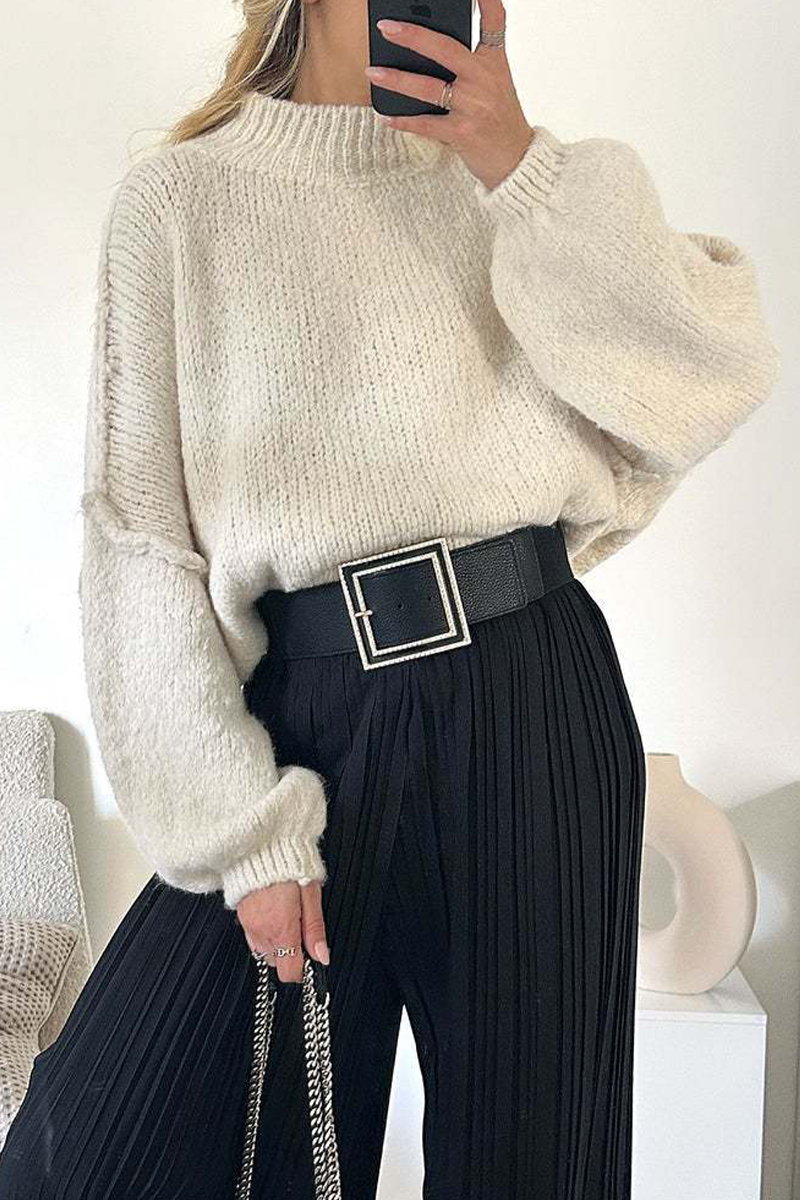 Beautifully Finished Sweater in a Timeless Design