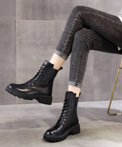 A Vintage Style Boots with Delicate Timeless Details