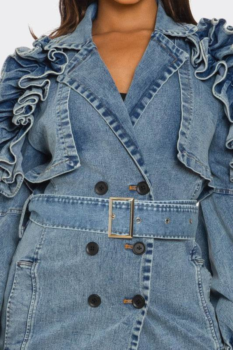 Vintage Inspired Coat with a Contemporary Edge