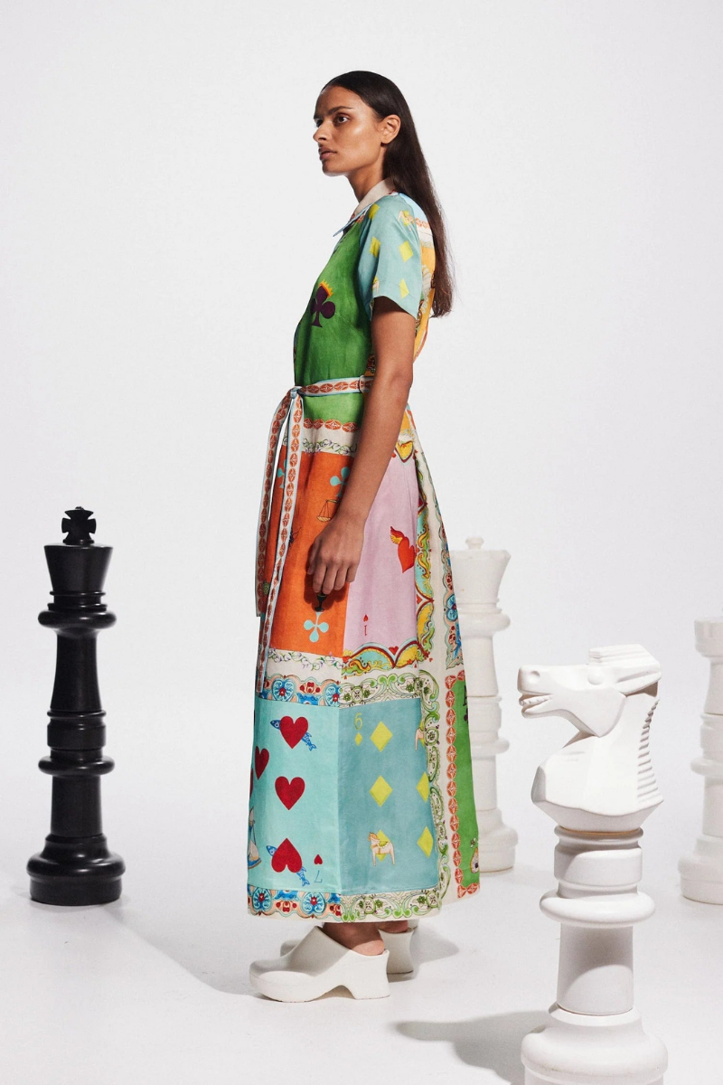 A Vintage Style Dress with Delicate Timeless Details