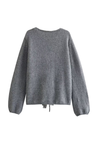 Well Tailored Cardigan with a Graceful Silhouette