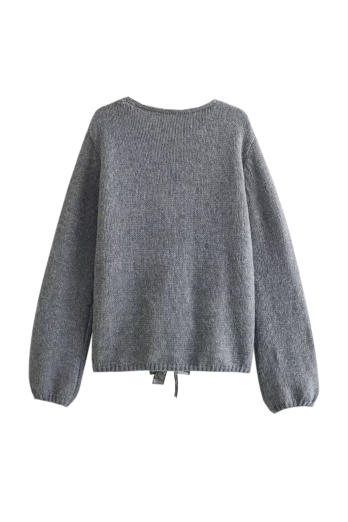 Well Tailored Cardigan with a Graceful Silhouette